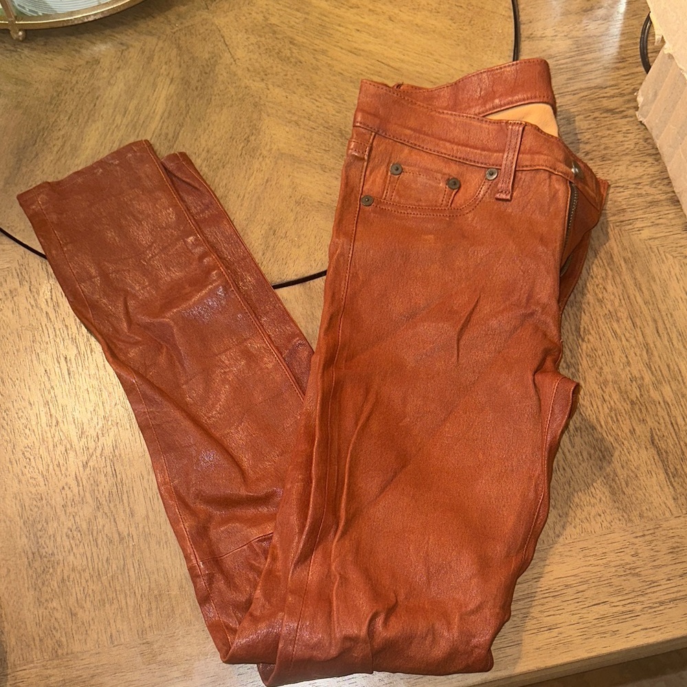 rag & bone Women's Jeans in Rust Brown